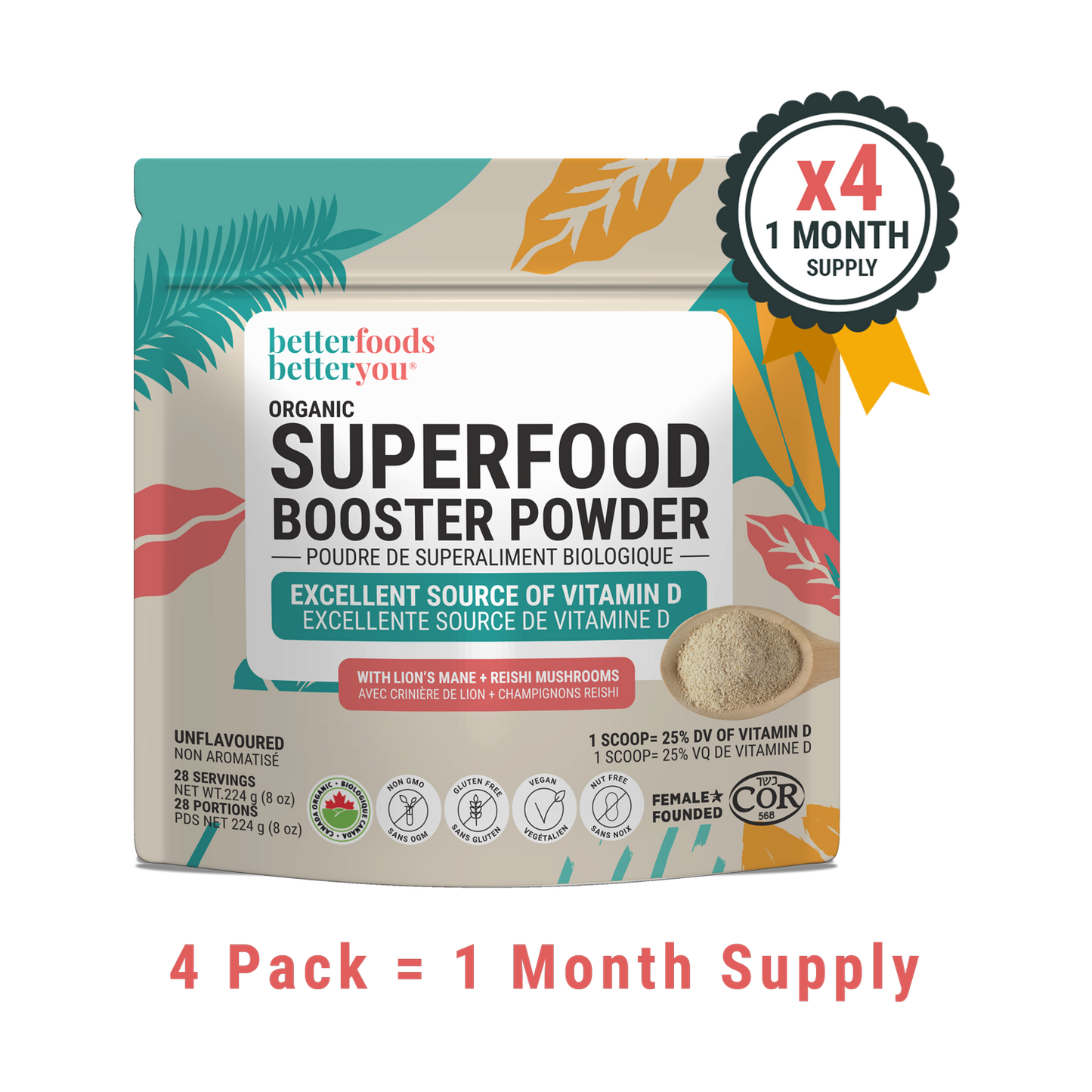 Pre-Order Superfood Booster Powder - Pack of 4